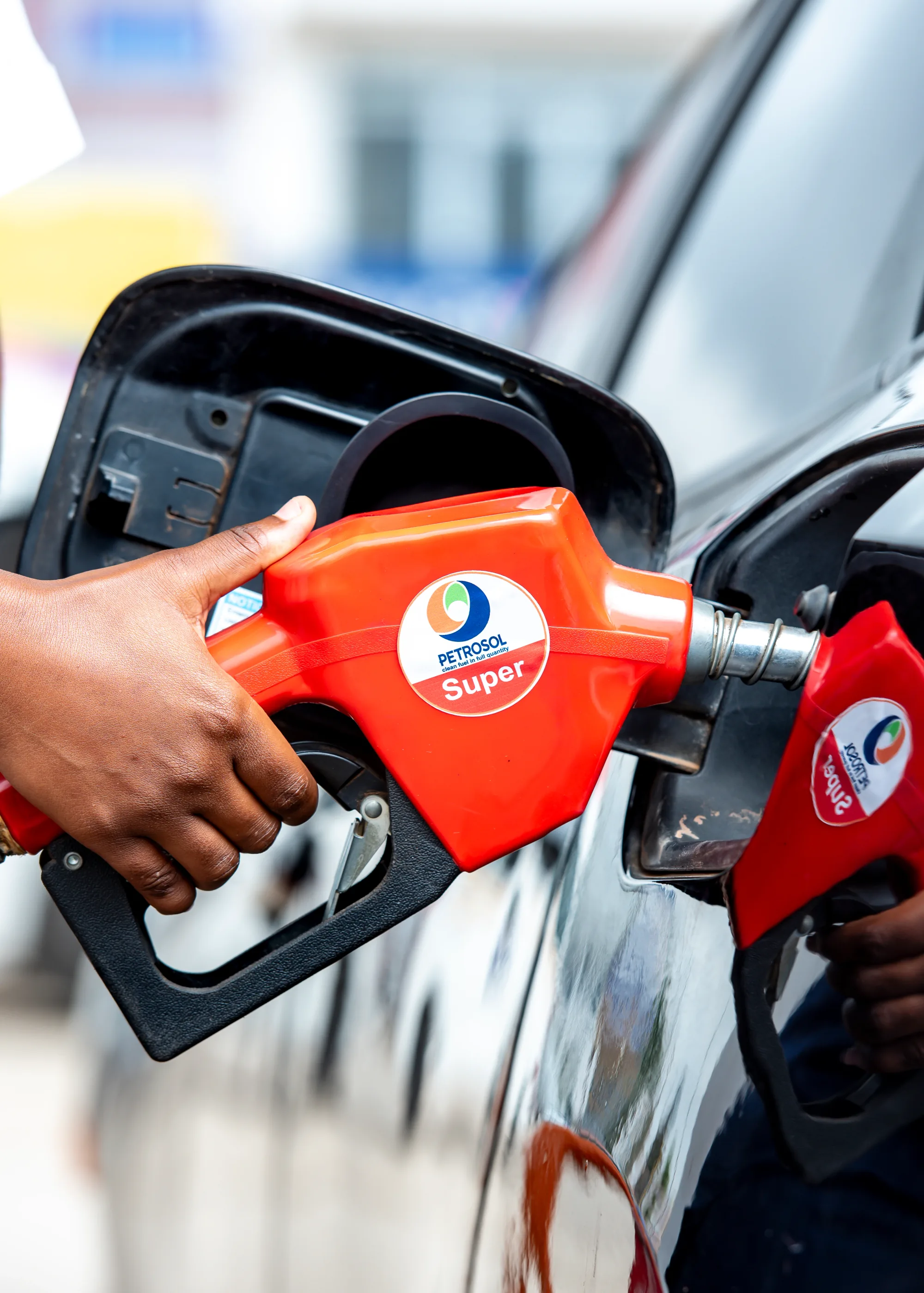 Refuelling at a PETROSOL pump